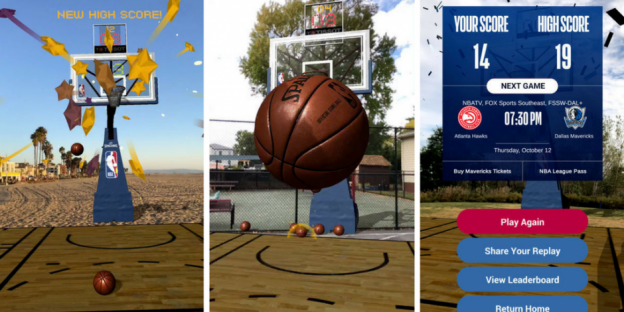 NBA Launches Augmented Reality Game